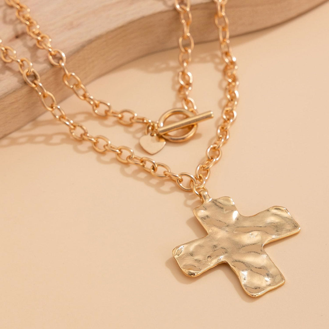 Christianartworkshop Hammered Cross Series Necklace: Contemporary Faith & Stylish Devotion - image 10