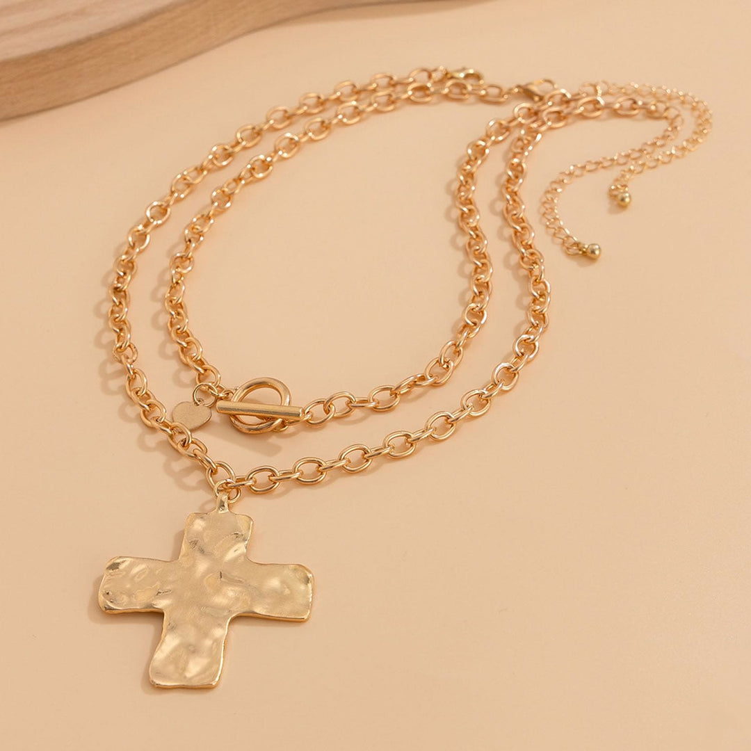 Christianartworkshop Hammered Cross Series Necklace: Contemporary Faith & Stylish Devotion - image 9