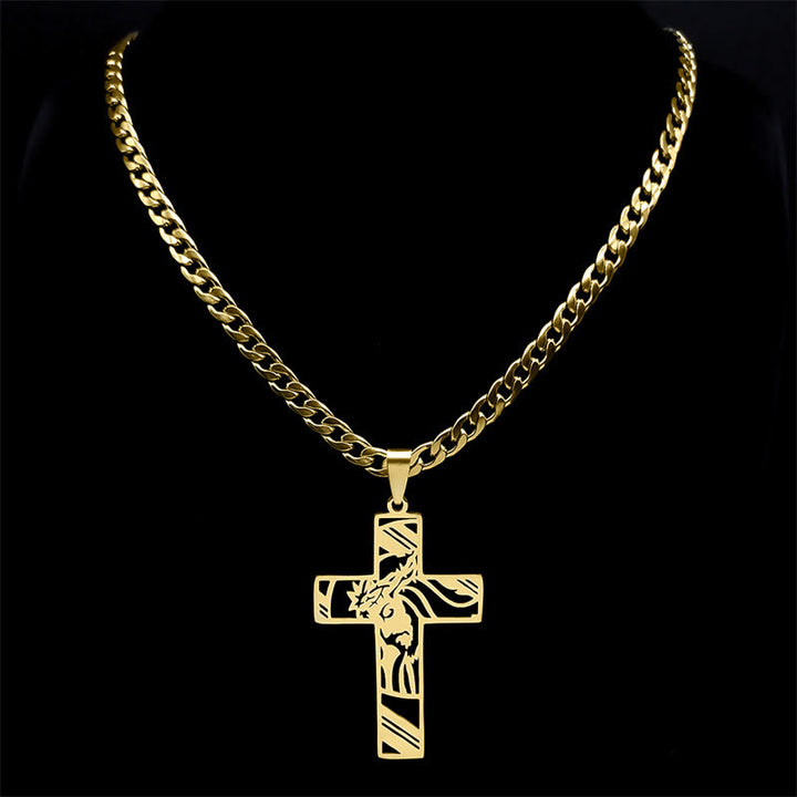 FREE Today: Crown of Thorns Cross Necklace: Sacred Symbolism & Bold Style - image 1