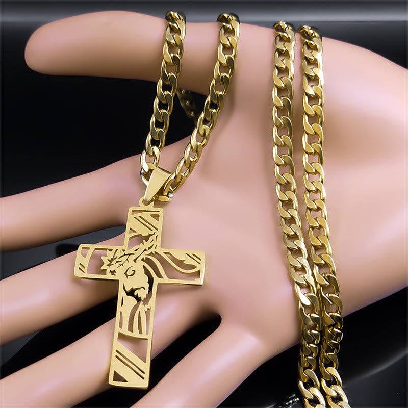 FREE Today: Crown of Thorns Cross Necklace: Sacred Symbolism & Bold Style - image 2