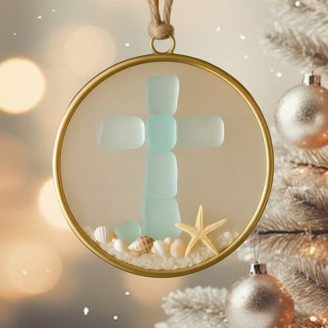 FREE Today: 3 Style Seaglass Faith Series Ornaments: Coastal Devotion & Sacred Storytelling - image 9