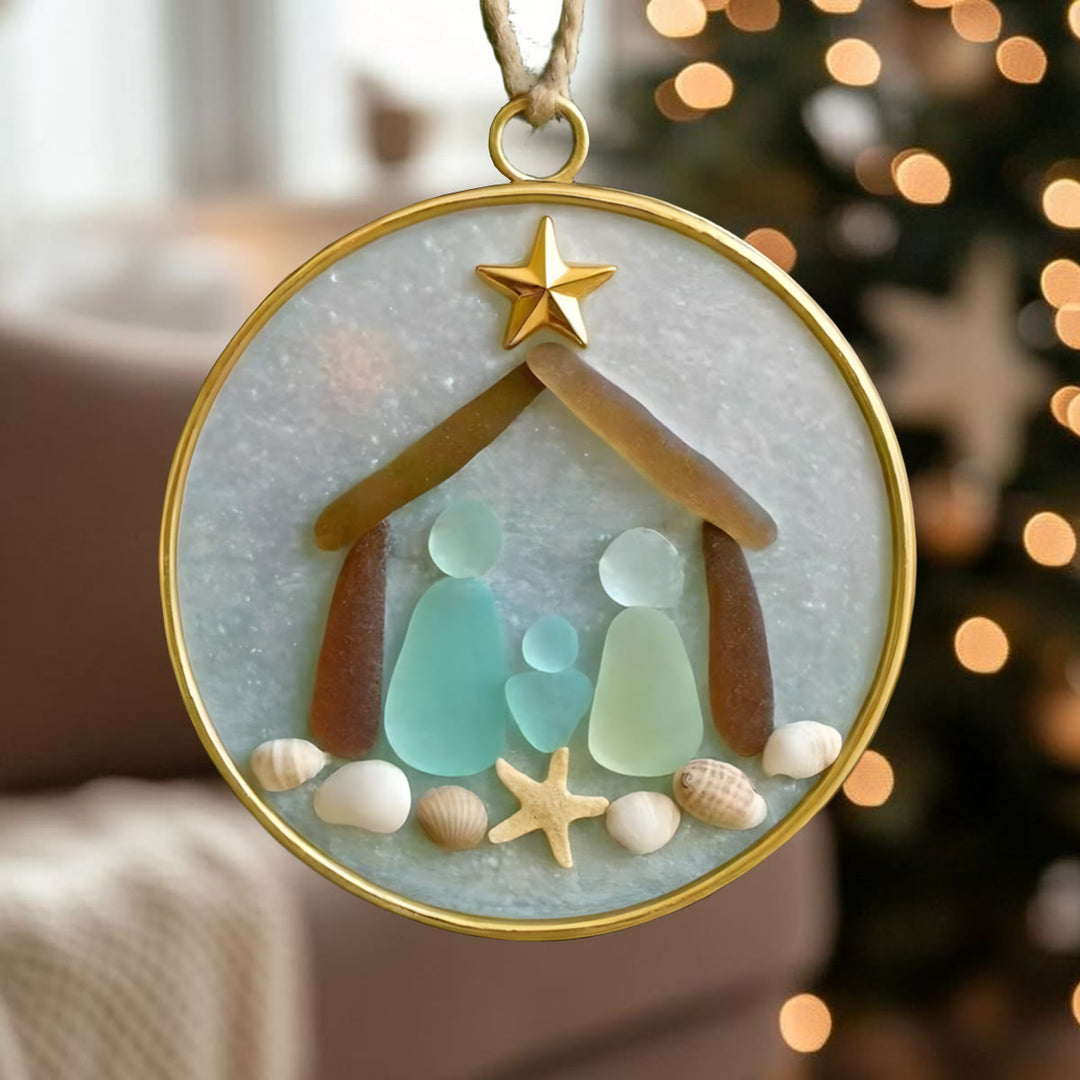 FREE Today: 3 Style Seaglass Faith Series Ornaments: Coastal Devotion & Sacred Storytelling - image 6