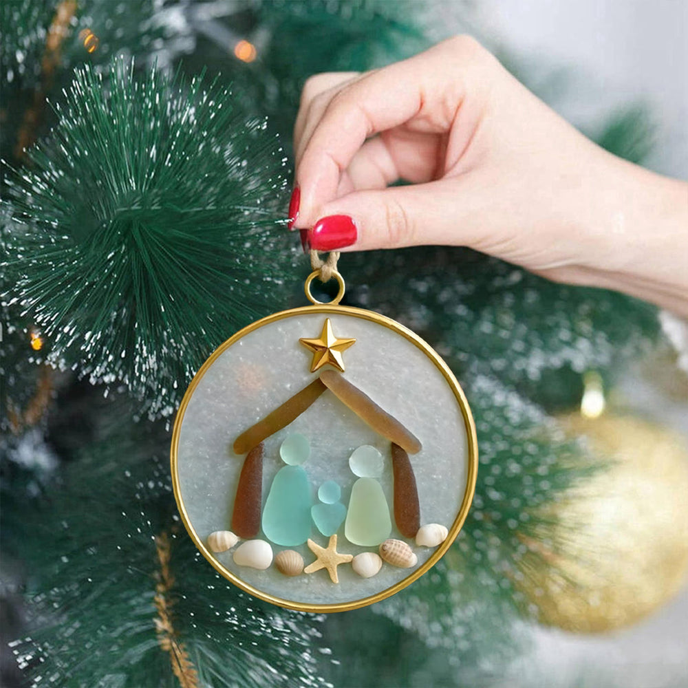 Christianartworkshop Seaglass Faith Series Ornaments: Coastal Devotion & Sacred Storytelling - image 1