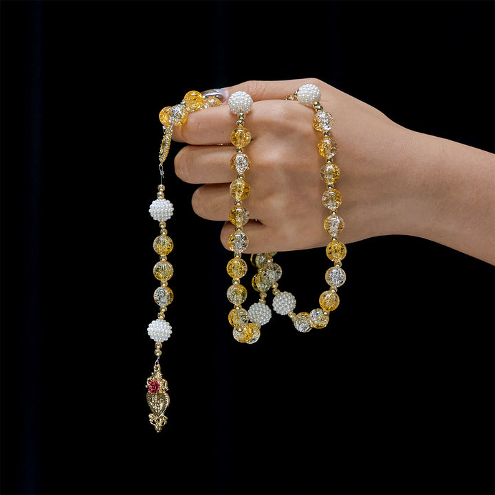 FREE Today: Glass Rosary with Our Lady of Guadalupe: Faithful Remembrance & Timeless Beauty - image 1