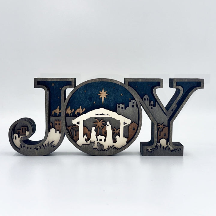 Christianartworkshop JOY Nativity Ornament: Faith & Festive Warmth in Every Detail - image 2