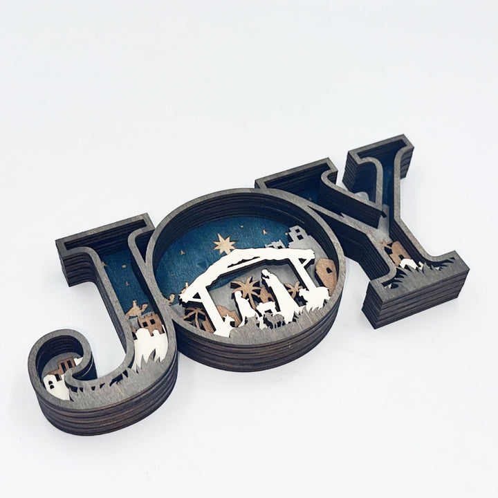 Christianartworkshop JOY Nativity Ornament: Faith & Festive Warmth in Every Detail - image 4