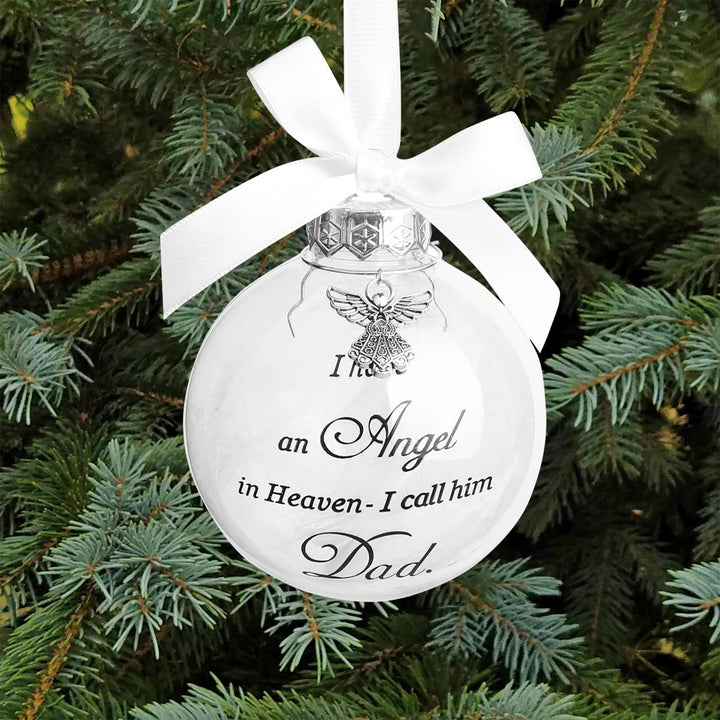Christianartworkshop Heavenly Angel Family Ornament: Faith & Cherished Remembrance - Dad - image 6