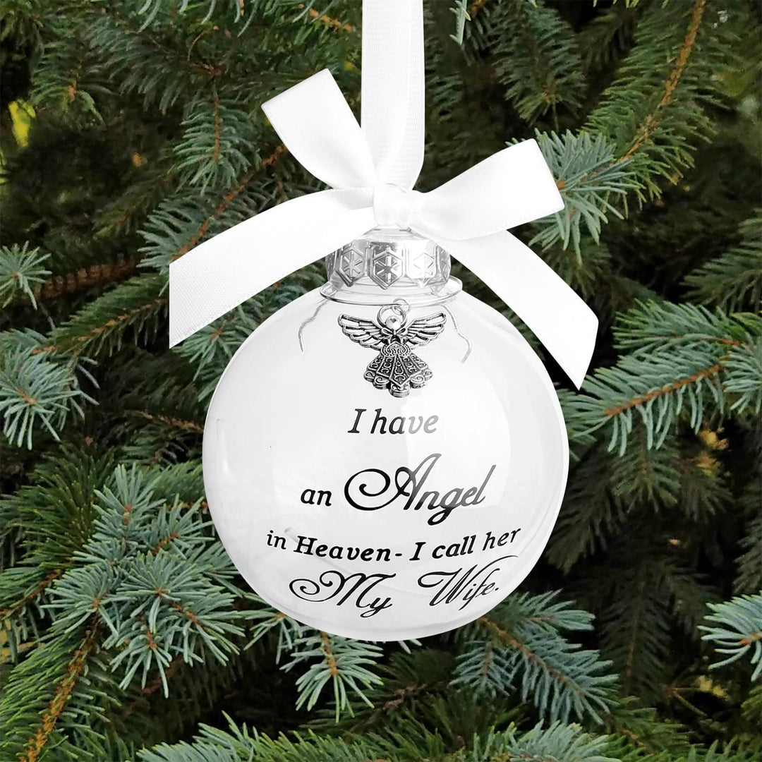 Christianartworkshop Heavenly Angel Family Ornament: Faith & Cherished Remembrance - My Wife - image 9