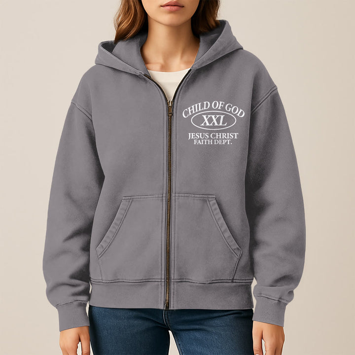 Christianartworkshop Child of God Identity Hooded Jacket: Merge Faith & Street-Style Expression - image 12