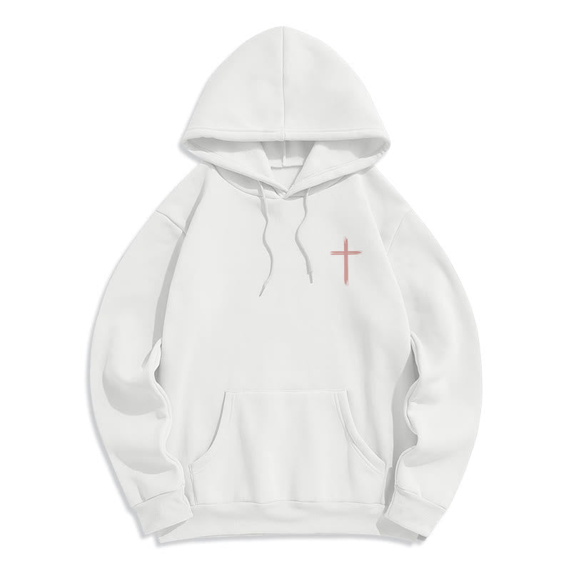 Christianartworkshop Do All In Love Scripture Floral Fleece Lined Polyester Hoodie - image 8