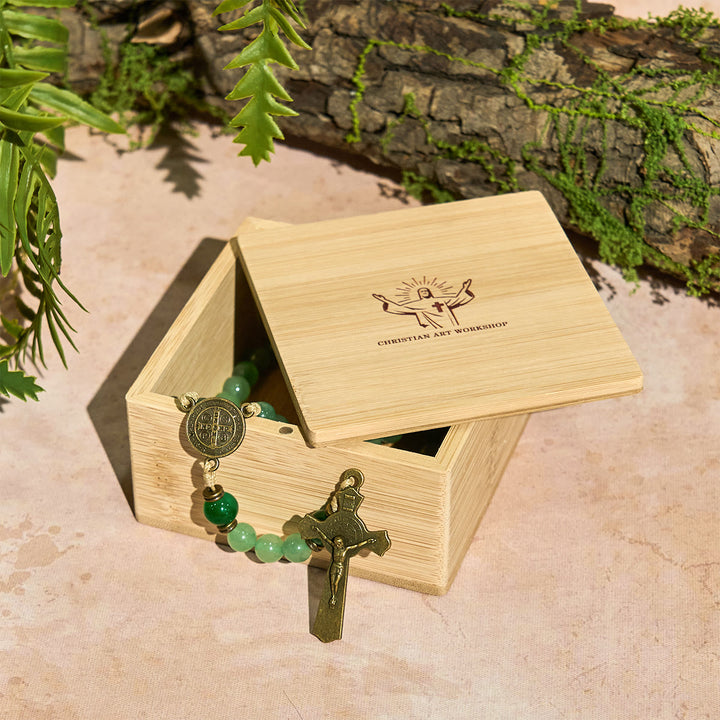 Christianartworkshop Sacred Rosary Wood Gift Box - image 4