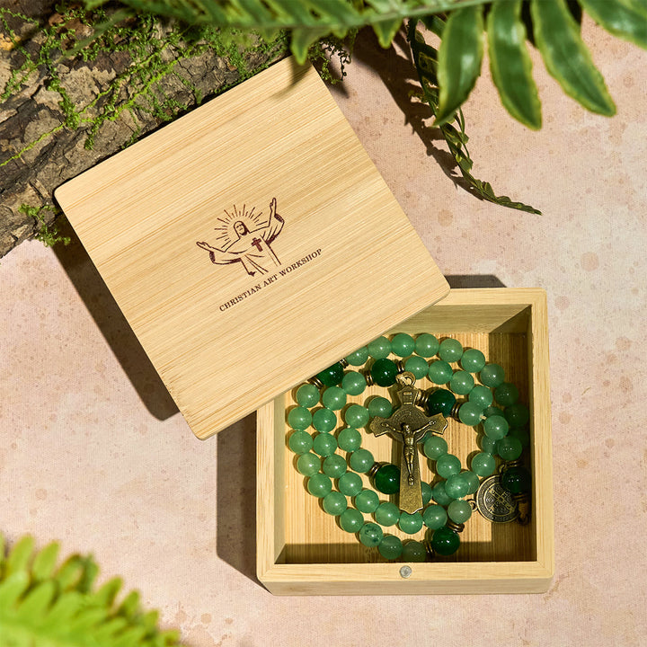 Christianartworkshop Sacred Rosary Wood Gift Box - image 5
