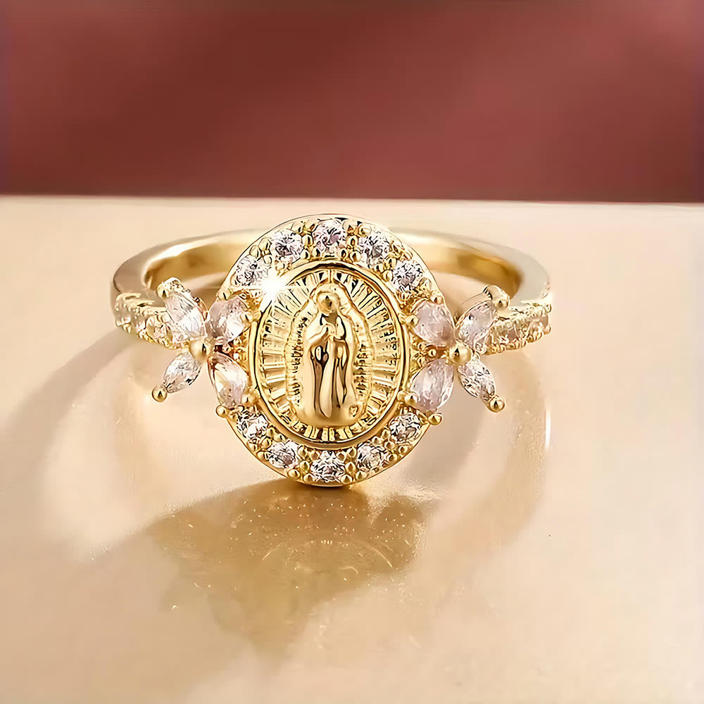 FREE Today: Elegant Virgin Mary Emblem Ring: Sacred Detail for Daily Devotion - image 6