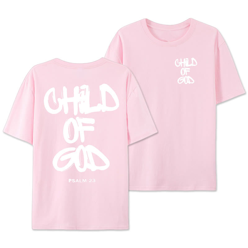 Christianartworkshop Child of God T-shirt - Pink - 2XL - image 19