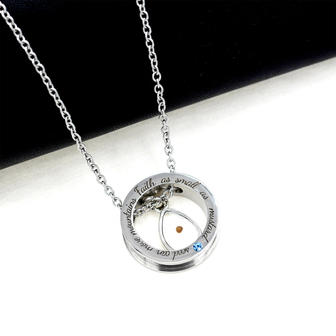 Christianartworkshop Faith As Mustard Seed Necklace: Varied Charms & Sacred Symbol for Daily Wear - image 8