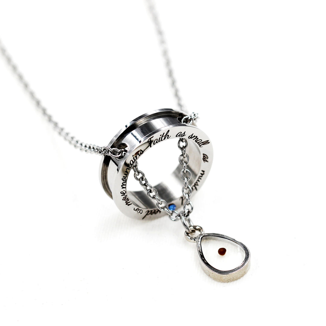 Christianartworkshop Faith As Mustard Seed Necklace: Varied Charms & Sacred Symbol for Daily Wear - image 8