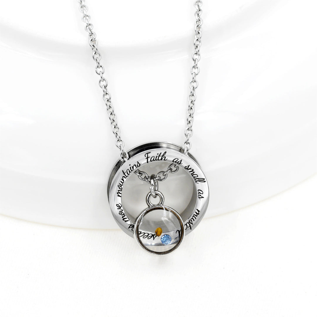 FREE Today: Faith As Mustard Seed Necklace: Varied Charms & Sacred Symbol for Daily Wear - image 12