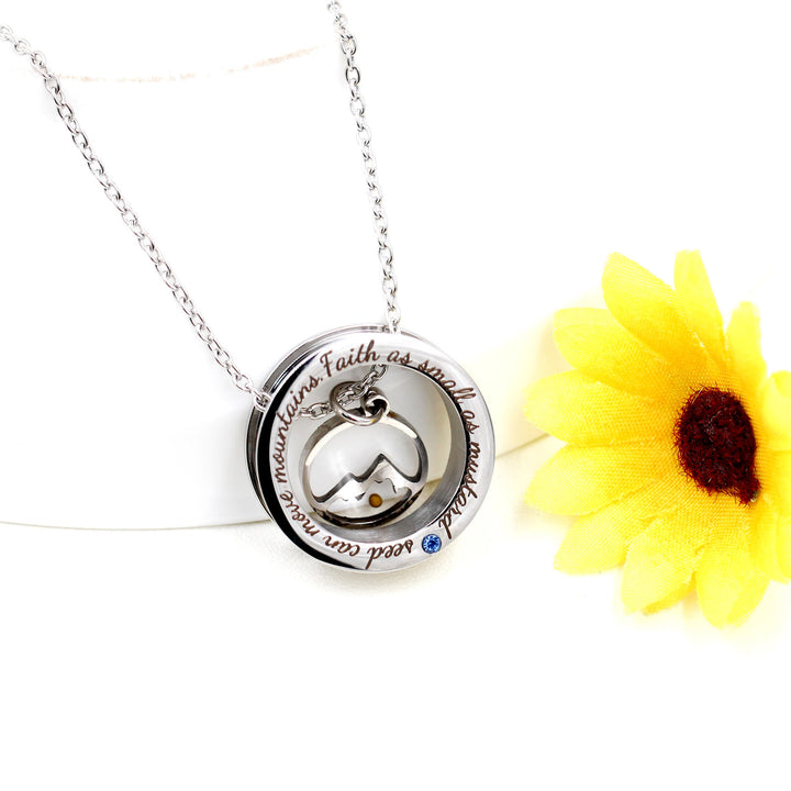 Christianartworkshop Faith As Mustard Seed Necklace: Varied Charms & Sacred Symbol for Daily Wear - image 21