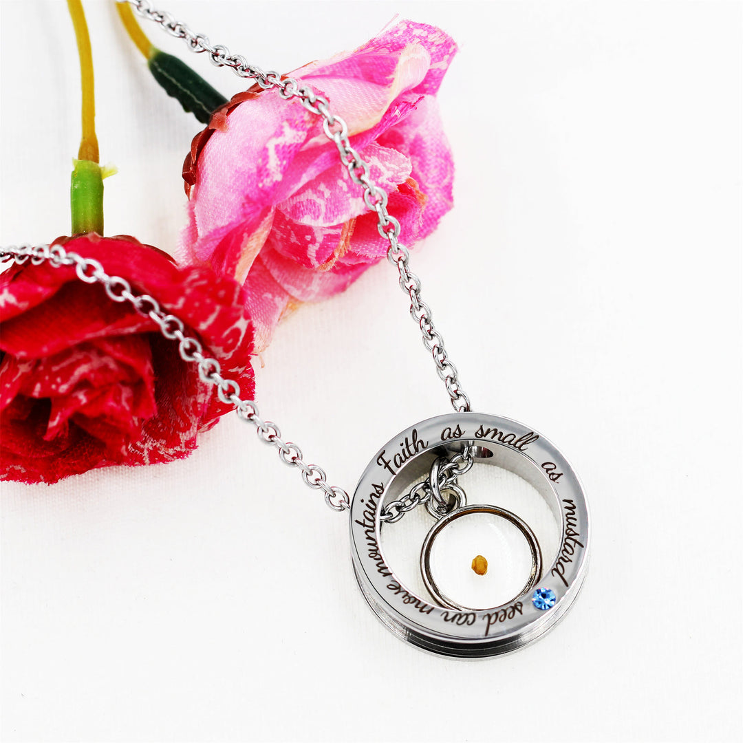 FREE Today: Faith As Mustard Seed Necklace: Varied Charms & Sacred Symbol for Daily Wear - image 15
