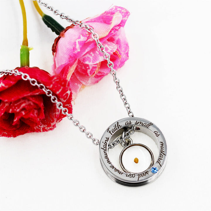 FREE Today: Faith As Mustard Seed Necklace: Varied Charms & Sacred Symbol for Daily Wear - image 15