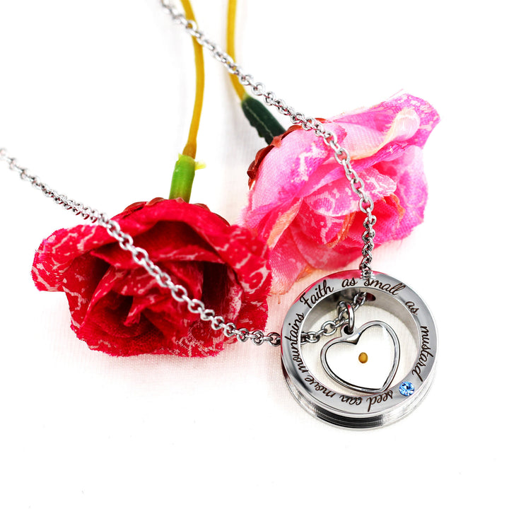 FREE Today: Faith As Mustard Seed Necklace: Varied Charms & Sacred Symbol for Daily Wear - image 5