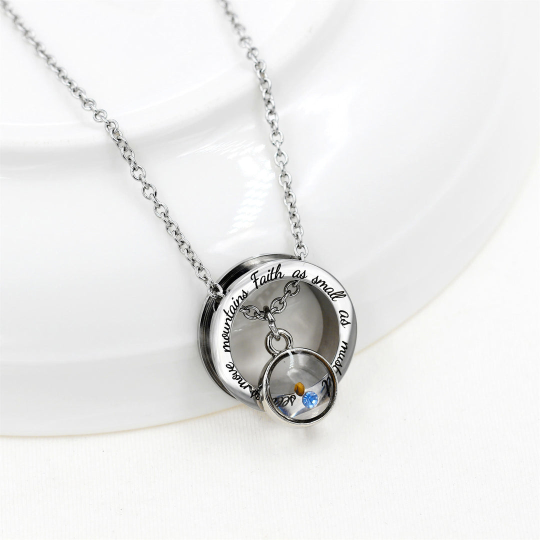 Christianartworkshop Faith As Mustard Seed Necklace: Varied Charms & Sacred Symbol for Daily Wear - image 13