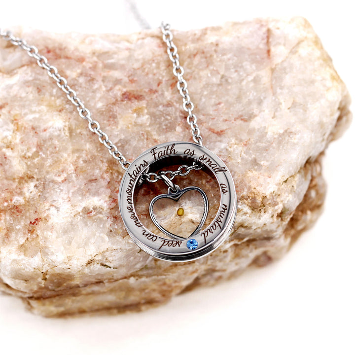 FREE Today: Faith As Mustard Seed Necklace: Varied Charms & Sacred Symbol for Daily Wear - image 4