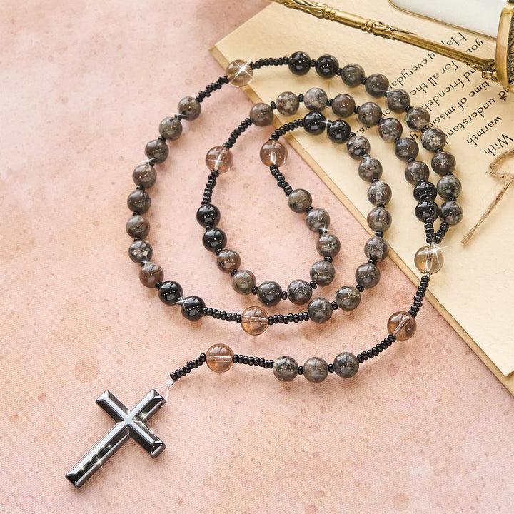FREE Today: Color-Shifting Luminous Flame Stone Beads Rosary, Bracelet - image 12