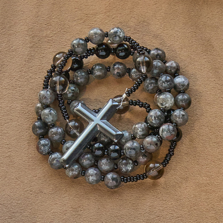 FREE Today: Color-Shifting Luminous Flame Stone Beads Rosary, Bracelet - image 14