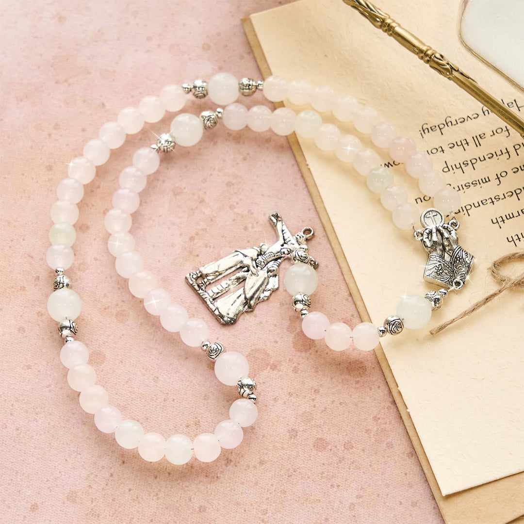 FREE Today: UV Color-Changing Pastel Beads with Crucifix & Praying Hands Rosary, Bracelet - image 14