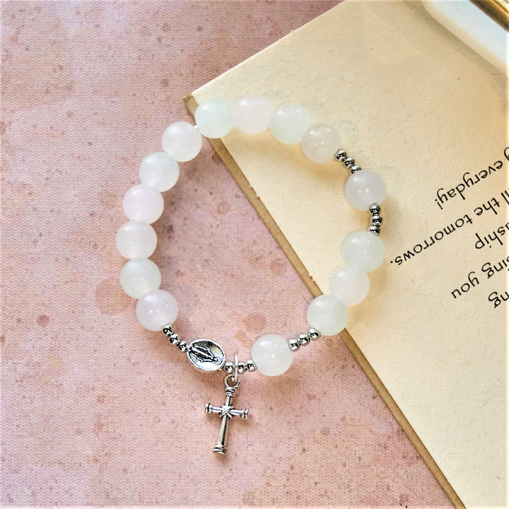 FREE Today: UV Color-Changing Pastel Beads with Crucifix & Praying Hands Rosary, Bracelet - image 19