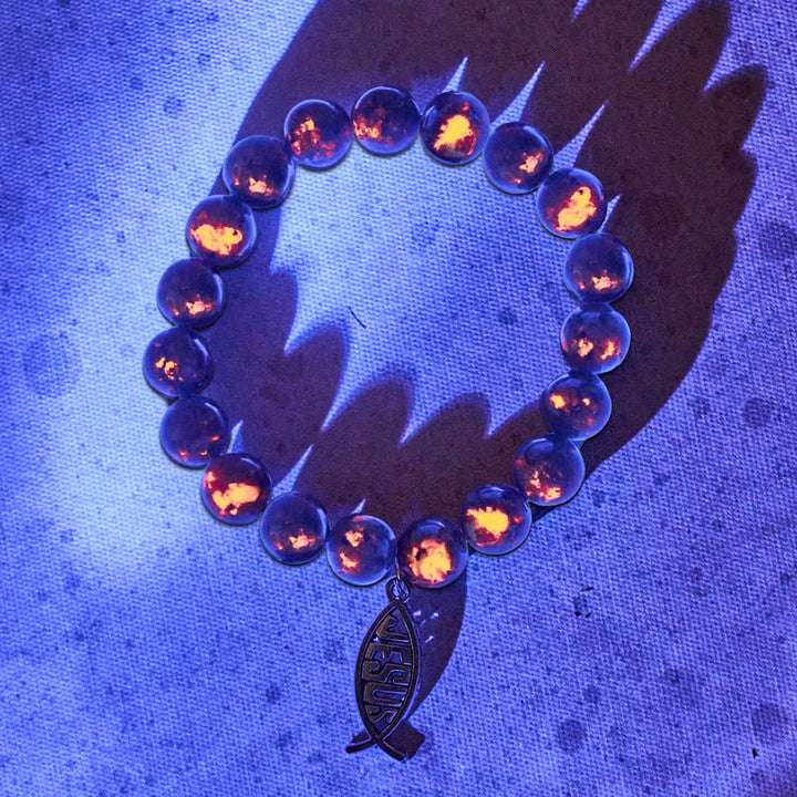 FREE Today: Color-Shifting Luminous Flame Stone Beads Rosary, Bracelet - image 10