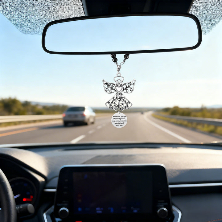 Christianartworkshop Guardian Angel Car Pendant: Heavenly Care for Every Drive - Guardian Angel -3 - image 4