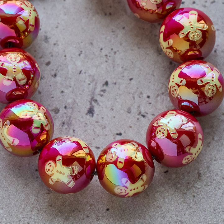 Christianartworkshop Christmas Gift: Christmas Devotion Red Green Holiday Beads Pocket Rosary: Pray anywhere, anytime - image 22