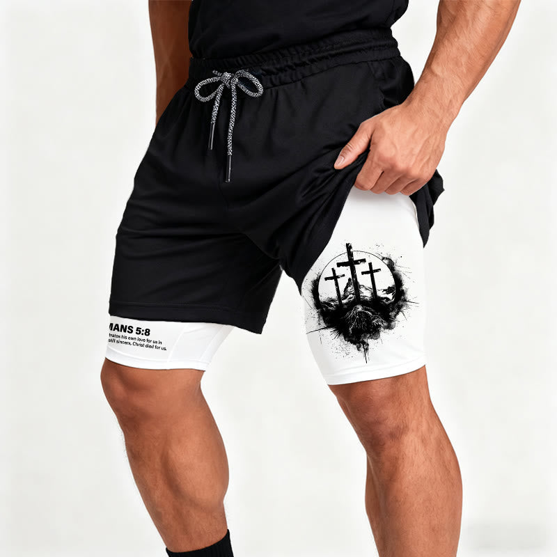 Christianartworkshop Romans 5:8 Scripture Performance Shorts: Embrace Christ's Sacrifice - image 2