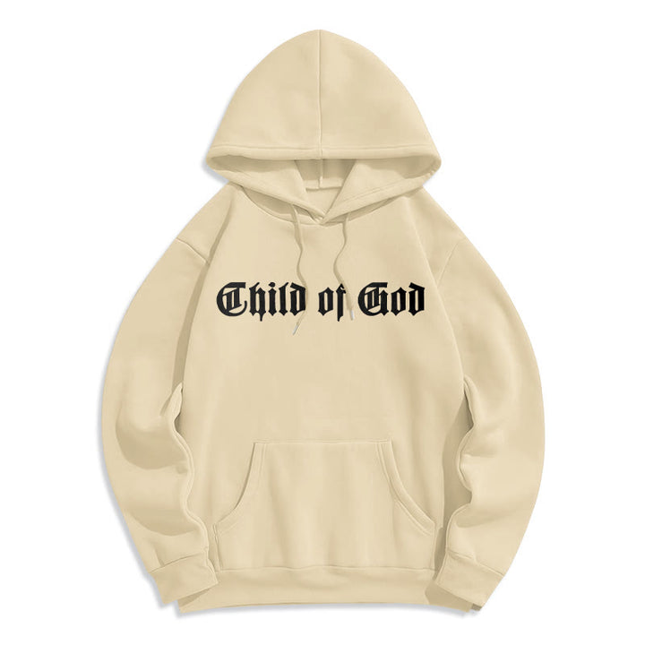 Christianartworkshop Child of God Scripture Fleece Lined Polyester Hoodie - image 14