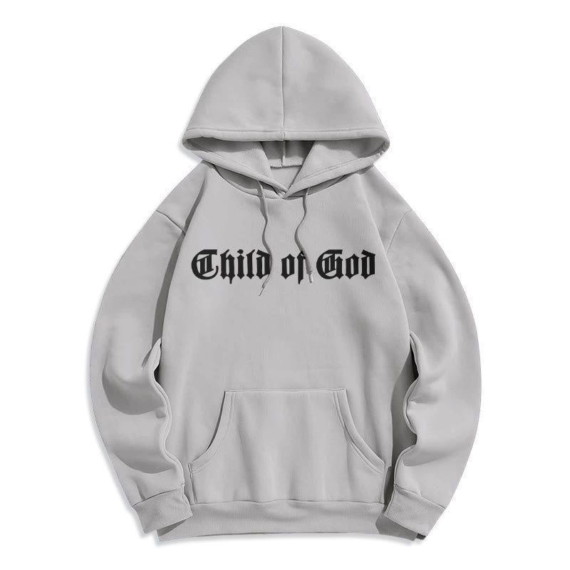 Christianartworkshop Child of God Scripture Fleece Lined Polyester Hoodie - image 17