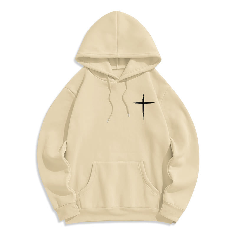 Christianartworkshop Jesus Saves John 14:6 Faith Fleece Lined Polyester Hoodie - image 23