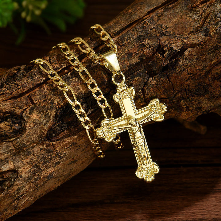 FREE Today: 4-Styled Sacred Crucifix Necklace: Elegant Design & Faithful Reminder for Every Day - Crucifix-2 - image 4