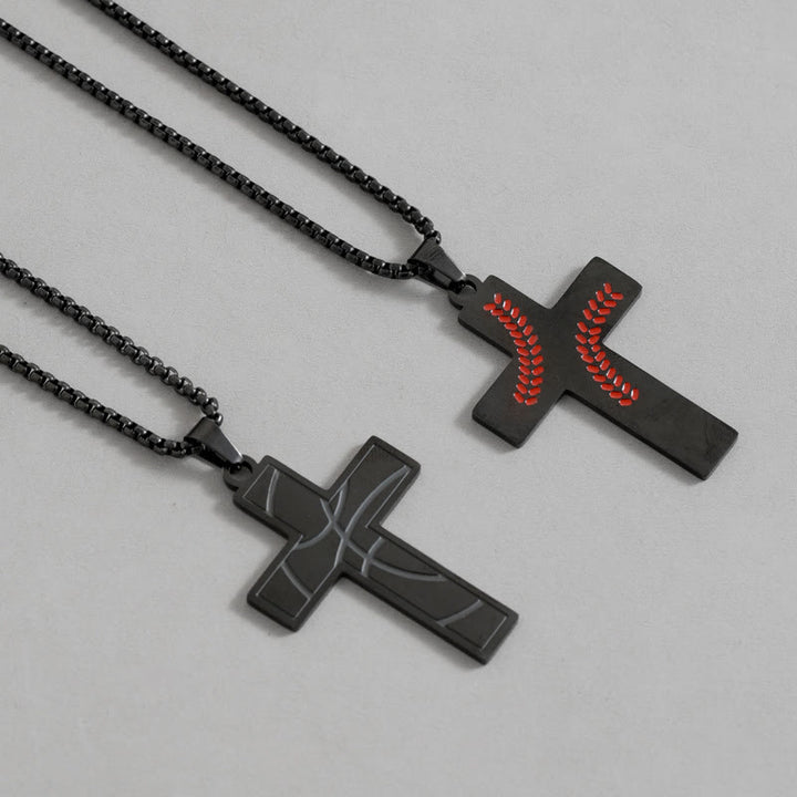 FREE Today: Personalizable Sport Cross Necklace: Faith Symbol & Hobby Details for Daily Wear - image 3