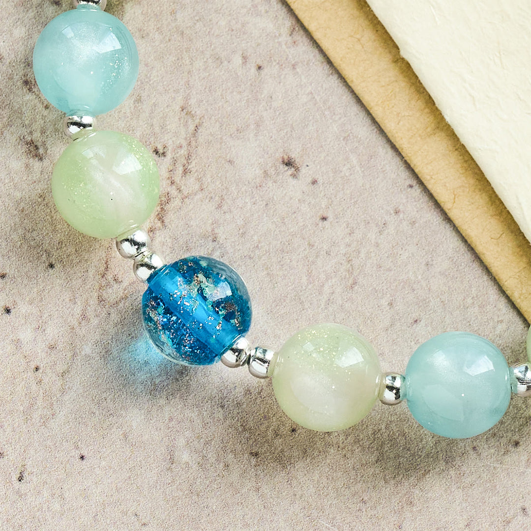 FREE Today: UV-Changing Glitter Bead Bracelet with Ornate Cross: Shimmer in Faithful Hues - image 9