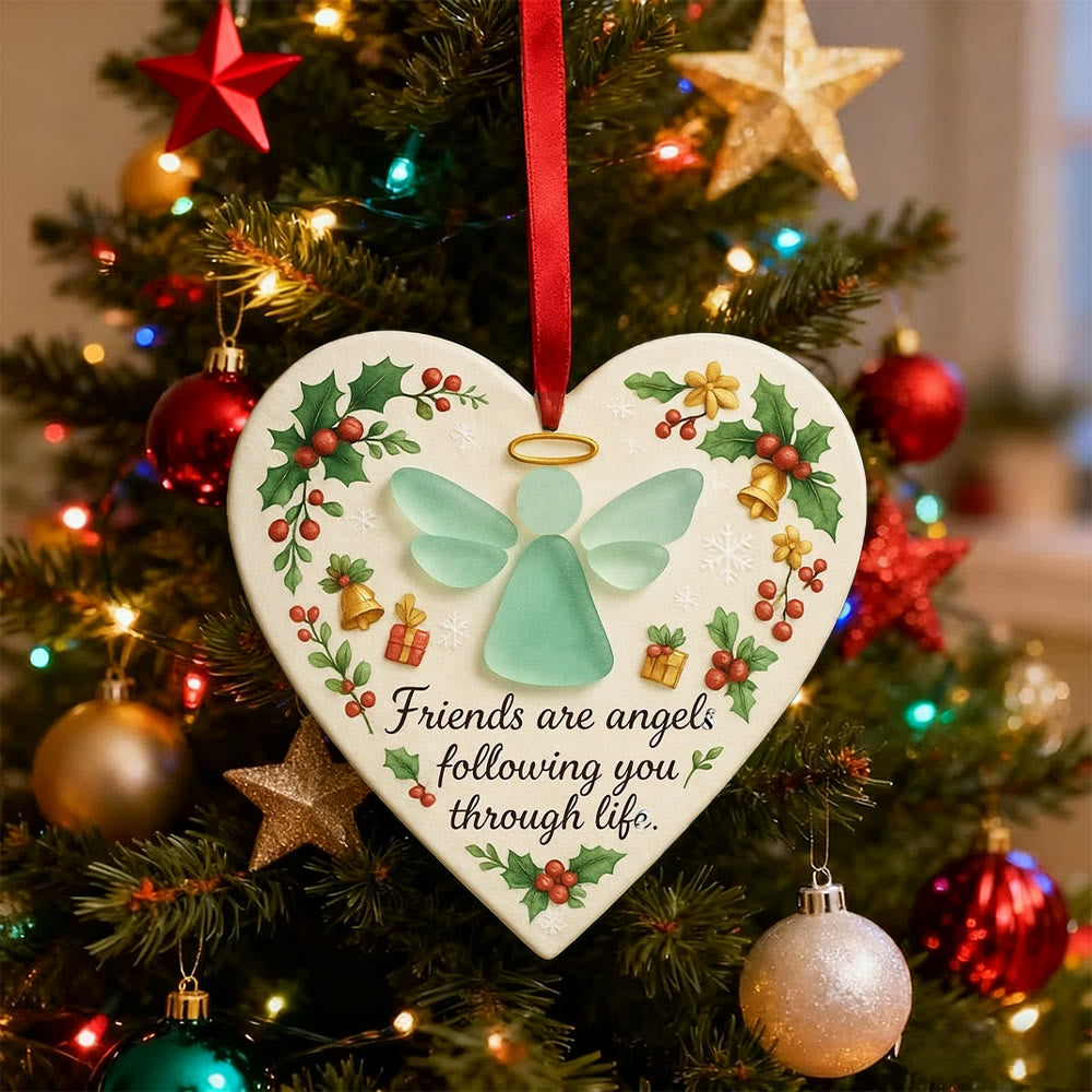FREE Today: 2D Christmas Faith Ornament: Angel Symbol & Friendship Phrase for Holiday Joy - image 4