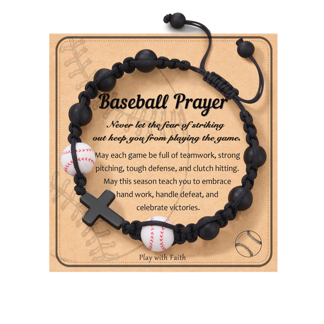 Christianartworkshop Sport-Themed Faith Bracelet: Heartfelt Message Card for Daily Wear - Rugby-Prayer - image 7