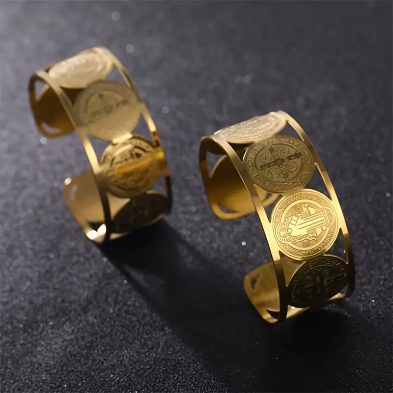 Christianartworkshop St. Benedict Medal Bracelet: Portable Reminder of Divine Grace - image 3