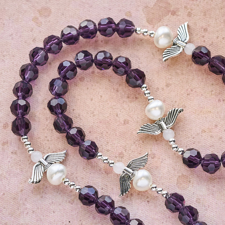 FREE Today: Angel-Wreathed Purple Rosary: Let Angels Weave Grace Into Your Prayers - image 8