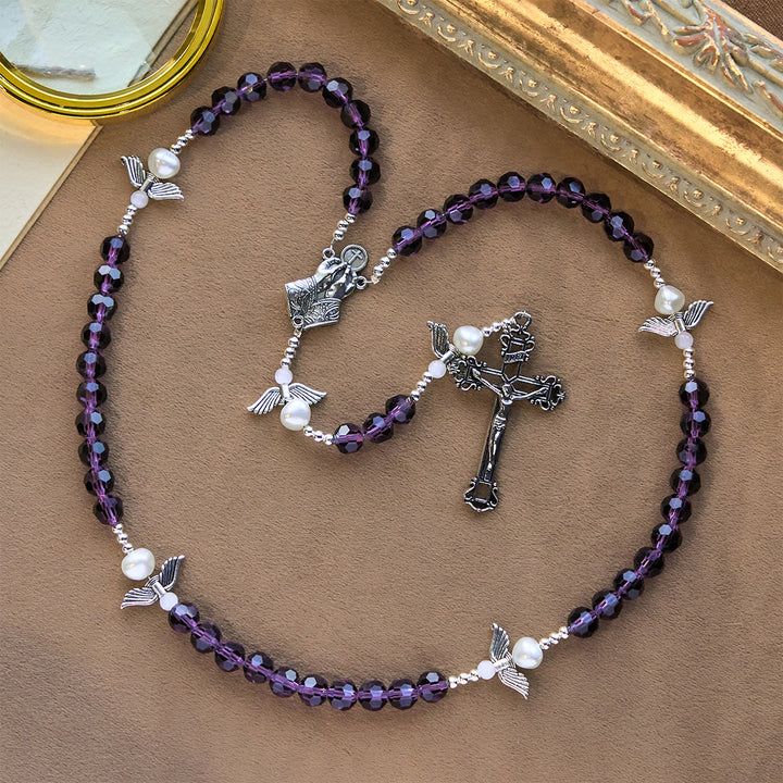 FREE Today: Angel-Wreathed Purple Rosary: Let Angels Weave Grace Into Your Prayers - image 5