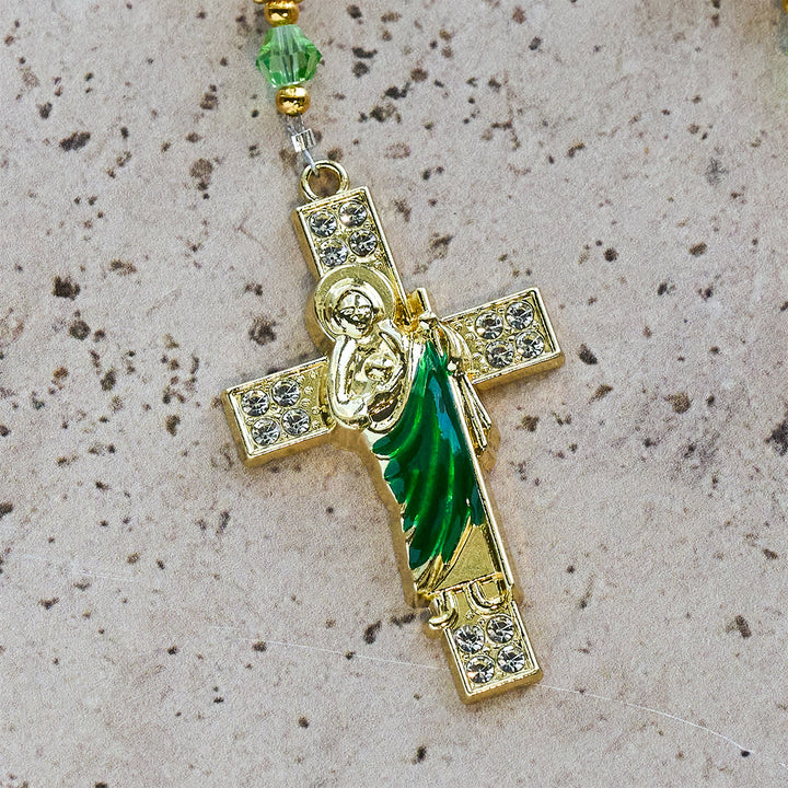 FREE Today: Heavenly Pink Beads St. Benedict Devotion Rosary with Floral Beads of Sacred Grace - image 7