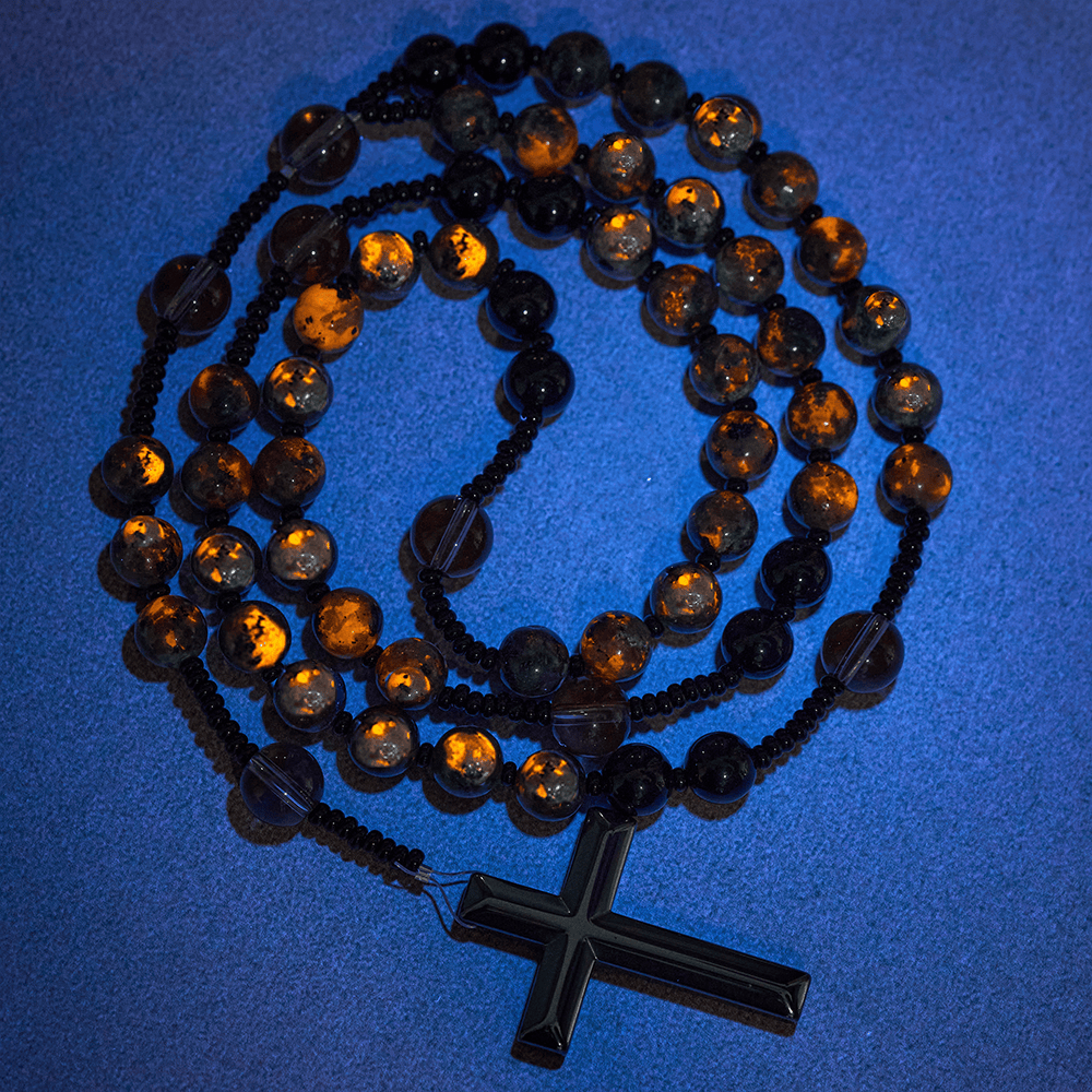 FREE Today: Color-Shifting Luminous Flame Stone Beads Rosary, Bracelet - image 5