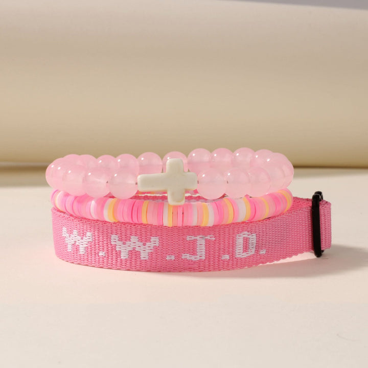 FREE Today: Faith Prompt Bracelet with Cross Bead & WWJD Card: Gift-Ready Keepsake - image 1