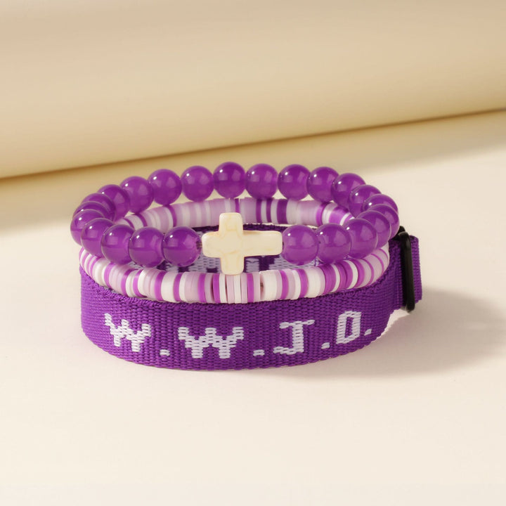 Christianartworkshop Faith Prompt Bracelet with Cross Bead & WWJD Card: Gift-Ready Keepsake - image 3
